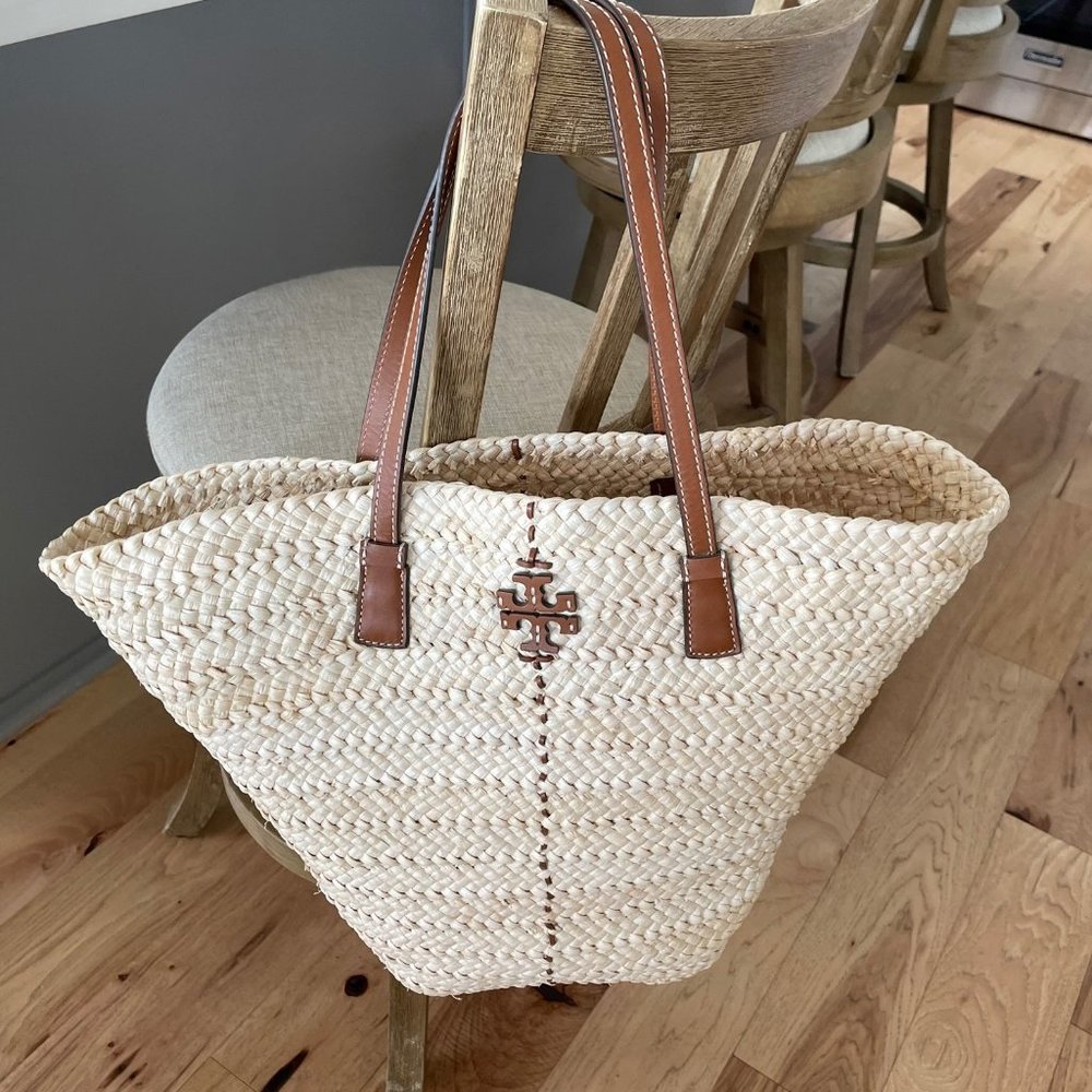 Tory Burch Straw Tote